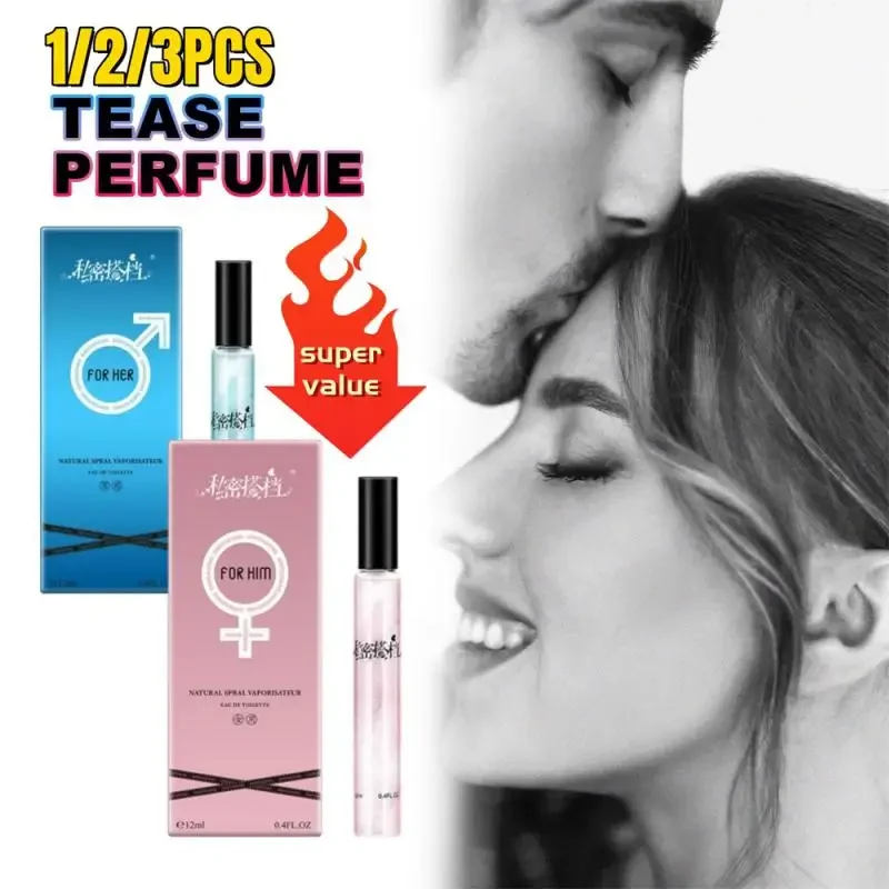 1/2/3PCS Perfume Aphrodisiac Men And Women Body Spray Flirting Perfume Attractive Fragrance Water Personal Magnetic Body Spray