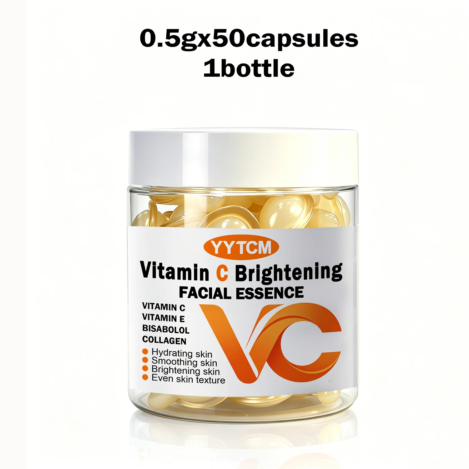 Radiant Glow Vitamin C Facial Serum with Hyaluronic Acid & Retinol - Moisturizing & Firming Formula with Vitamin E