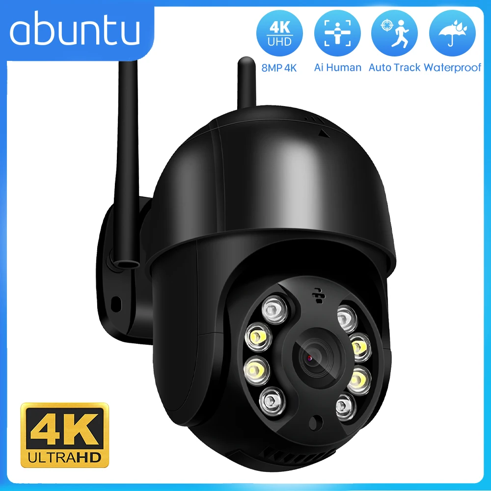 8MPUltraHDWIFIIPCameraPTZWirelessWIFISurveillanceCameras4MP