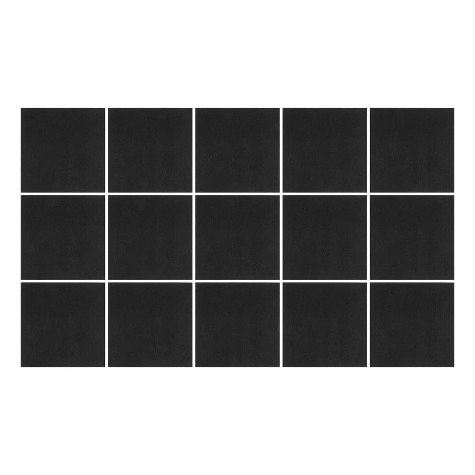 15Pcs Peel and Stick Polyester Floor Tiles