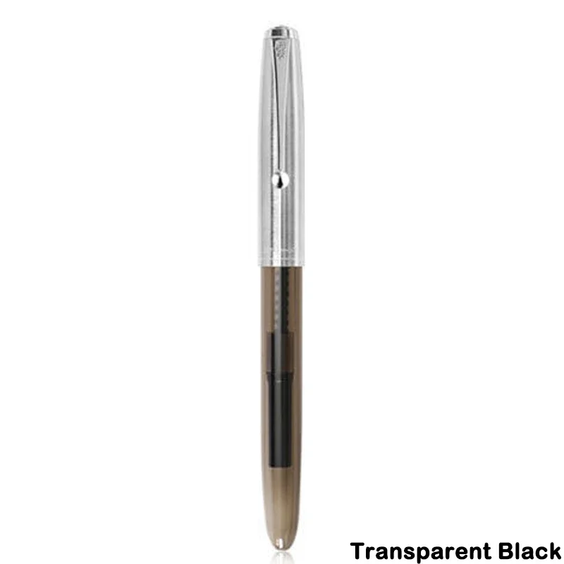Jinhao 51A Füllfederhalter – Floureszierend Grün Mit Extrafeiner Stahlfeder (0,38 Mm) Und Stahlkappe
