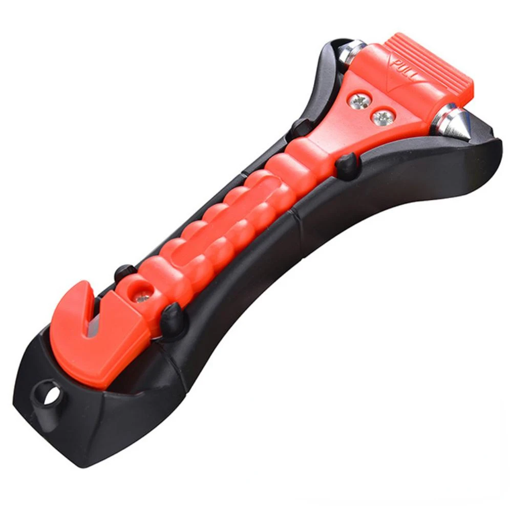 Car Safety Hammer 1/2PCS Survival Safety Hammer 2-in-1 Emergency Break Window Glass Punch Seat Belt Cutter