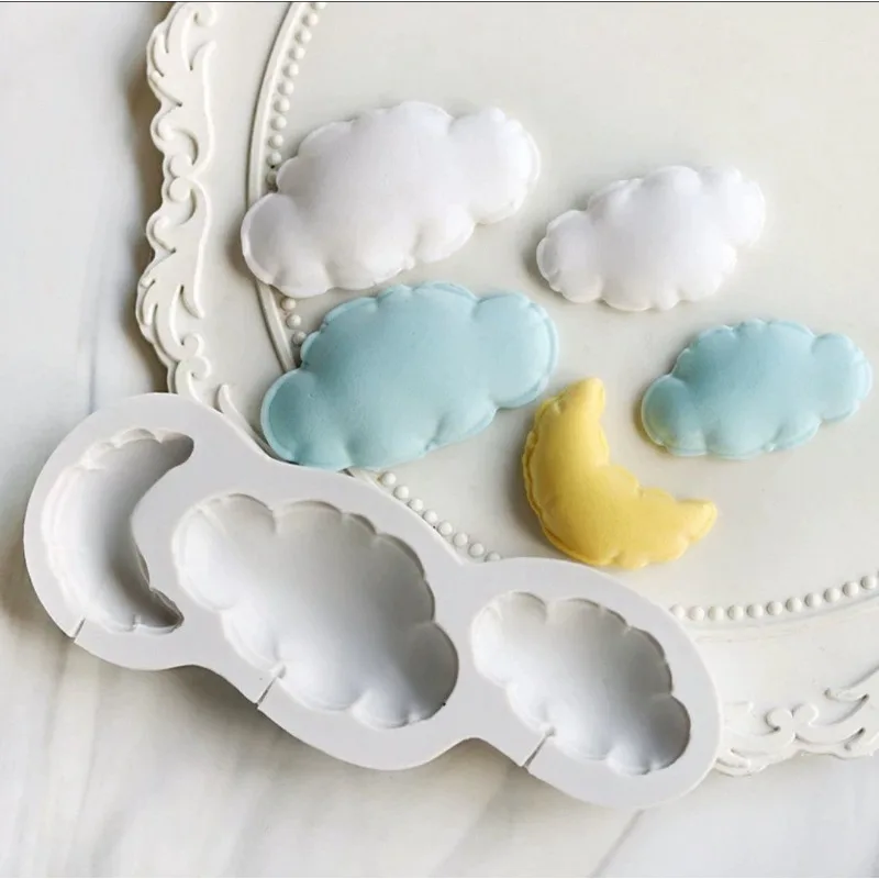 Premium Silicone Mold Set Number Lollipop Heart Star Cloud Shapes Ideal for Fondant Chocolate Resin Craft and Mousse Decorations