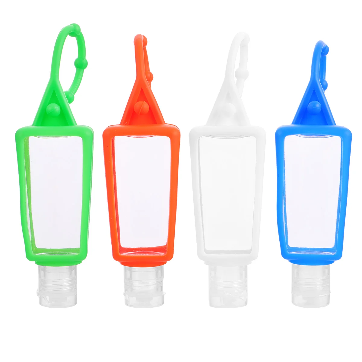 4pcs Plastic Hand Travel Bottles 30ML Leak Proof Liquid Containers