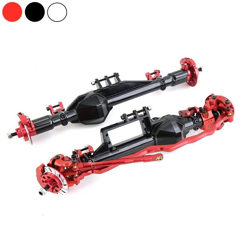 

Metal Complete Front and Rear Axle for Axial RBX10 Ryft 1/10 RC Crawler Car Upgrade Parts Accessories