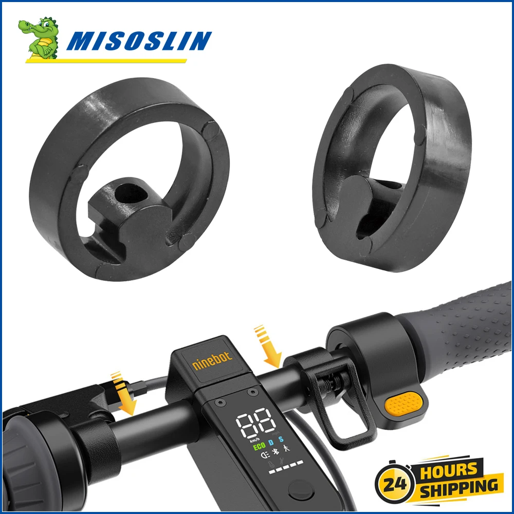 2 Pezzi Maniglia Anello Di Ritegno Manubrio Per Segway Ninebot Max G30 G30D Scooter Elettrico Corrimano Rubinetto Riparazione Parti Di Ricambio