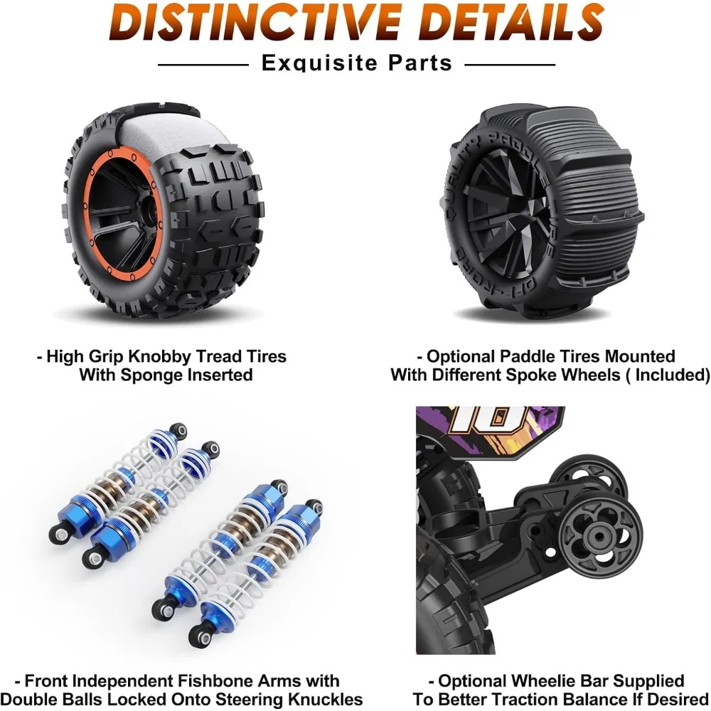 Combo ESC + Telecomando Per HAIBOXING 1/18 Auto RC Brushless - Usato (18859)