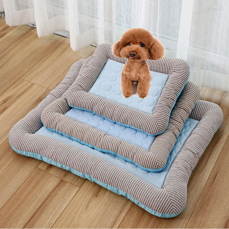 Cooling Pad Bed for Dogs Cats Puppy Kitten Cool Mat Pet Blanket Ice