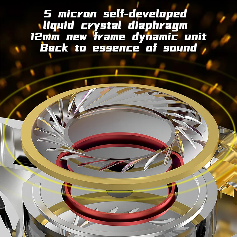 KZ ESX Ż  ̾ 12MM, Ŵ ̳ , ũ ,  ̾ ,  , , HiFi ȭ , 3.5MM