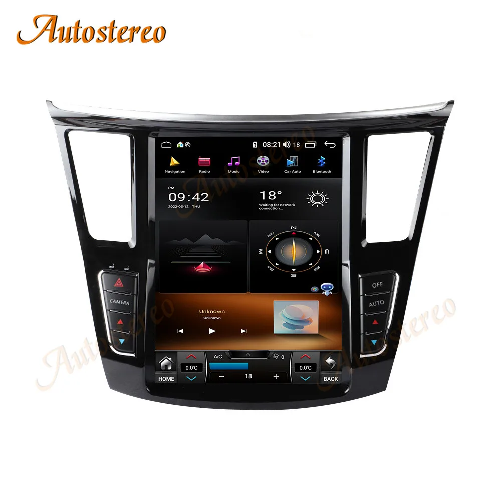 Android12 8+256G Car Multimedia Player For Infiniti QX60 JX35 2012+ Tesla Radio GPS Navigation Electronic Headunit Tape Recorder