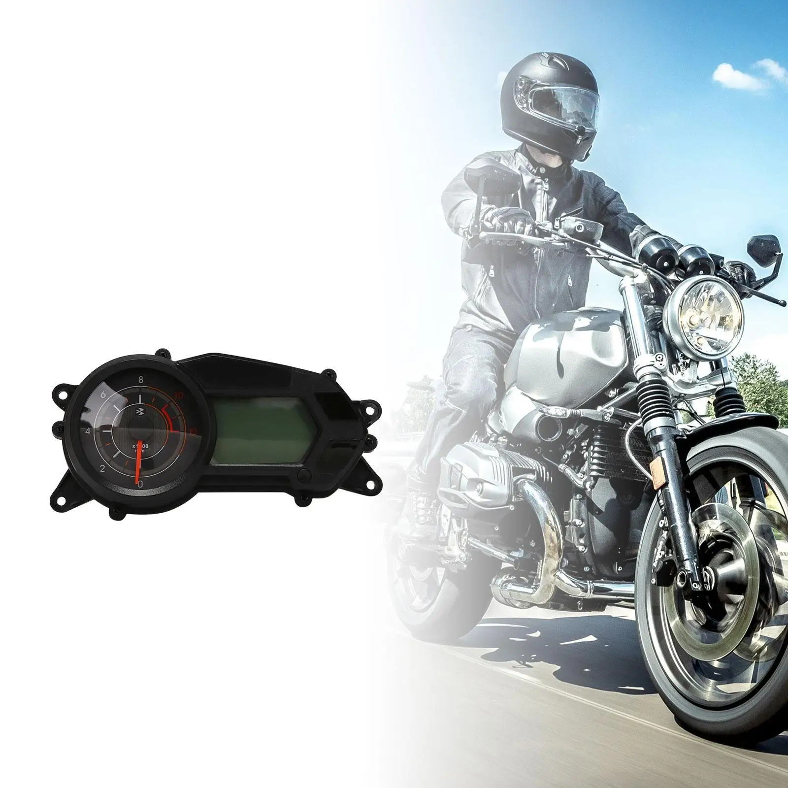 Motorcycle Gauge Cluster Odometer for Bajaj Pulsar 135 Easy to Install
