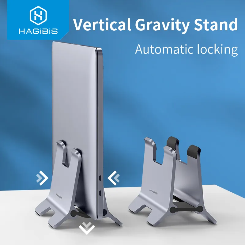 Aluminum Vertical Laptop Stand | Vertical Desktop Laptop Stand - Vertical  Laptop - Aliexpress
