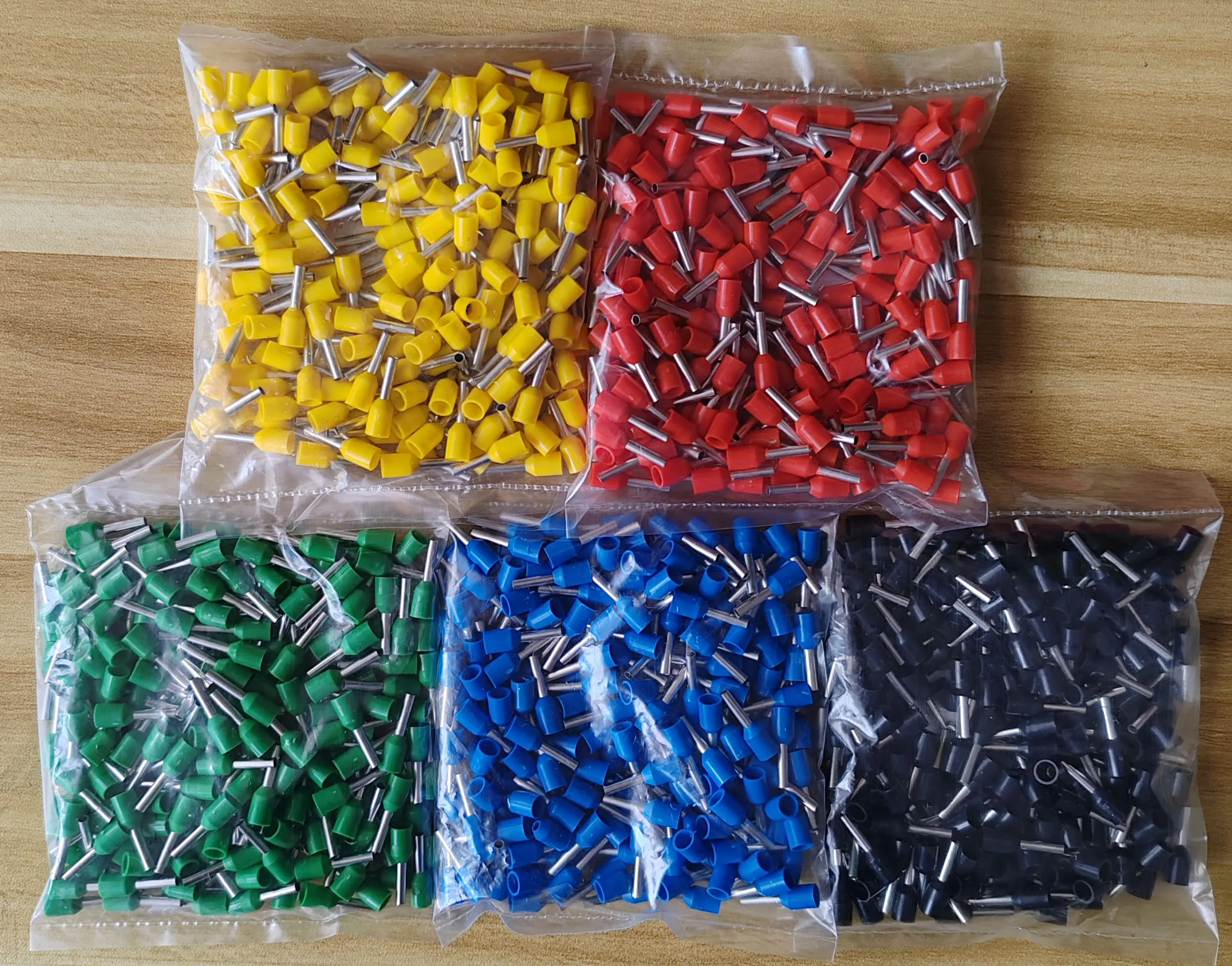 100 Stück AWG22-6 isolierte Kabelendklemmen EV0508 1008 1508 2508 4009 6012 1012 verzinnte Messingrohrstifte, Kabel-Crimpverbinder – Detail 21