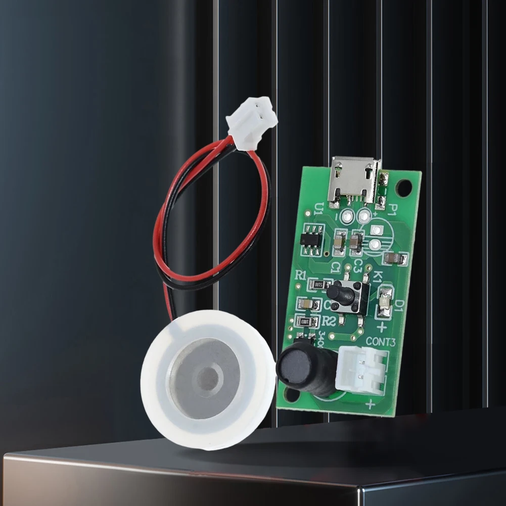 USB Mini Humidifier DIY Kits DC 5V Atomizing Ceramic Humidifier Module Mini Oscillating Ultrasonic Mist Maker Module