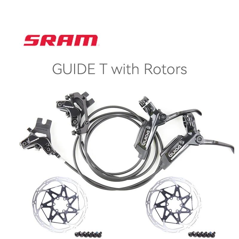 sram guide 4 piston hydraulic brakes