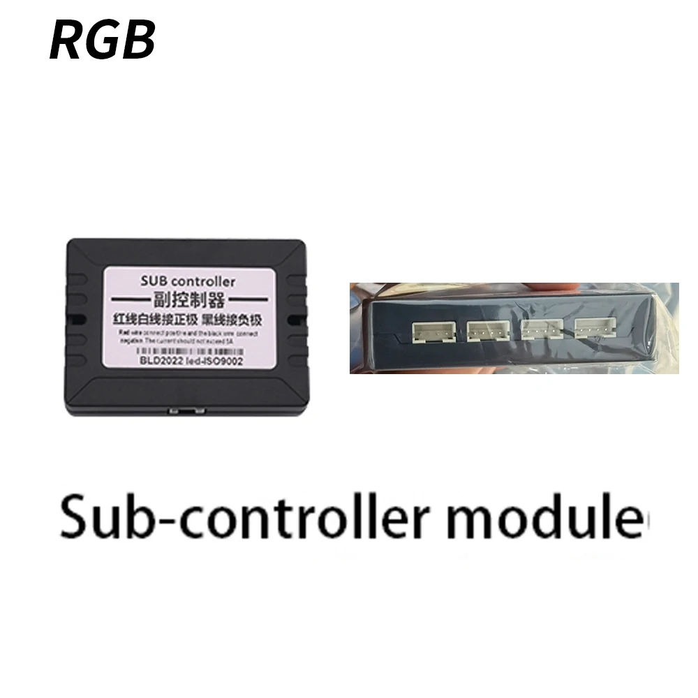 ตัวเลือกสินค้า อะคริลิค RGB 64 สี ปรับแต่งได้ 4 สาย 4 หมุด
