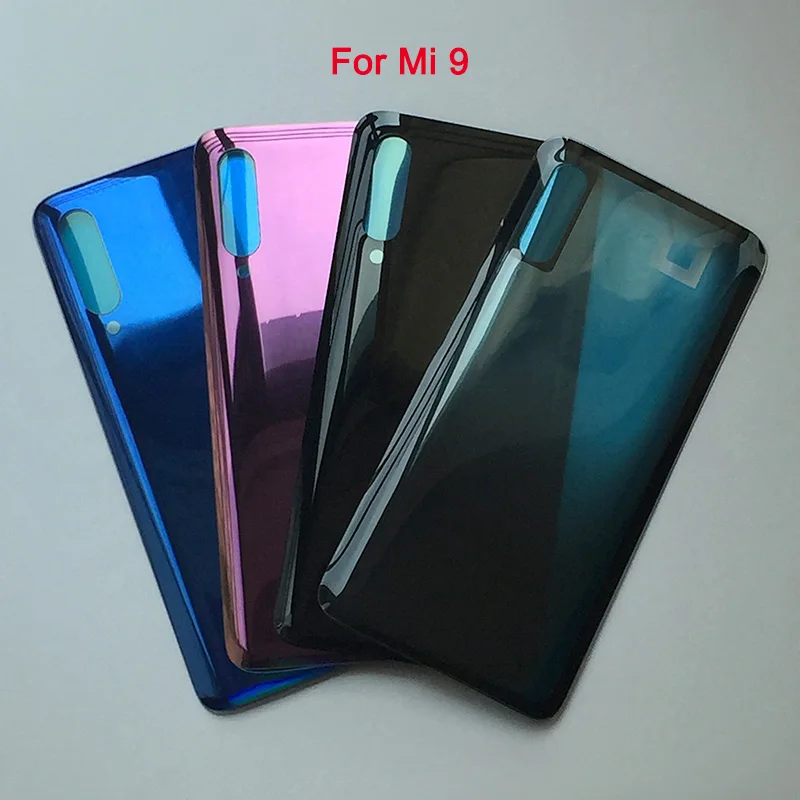 BatteryBackCoverForXiaomiMi9Mi9RearGlass3DBackHousingDoor