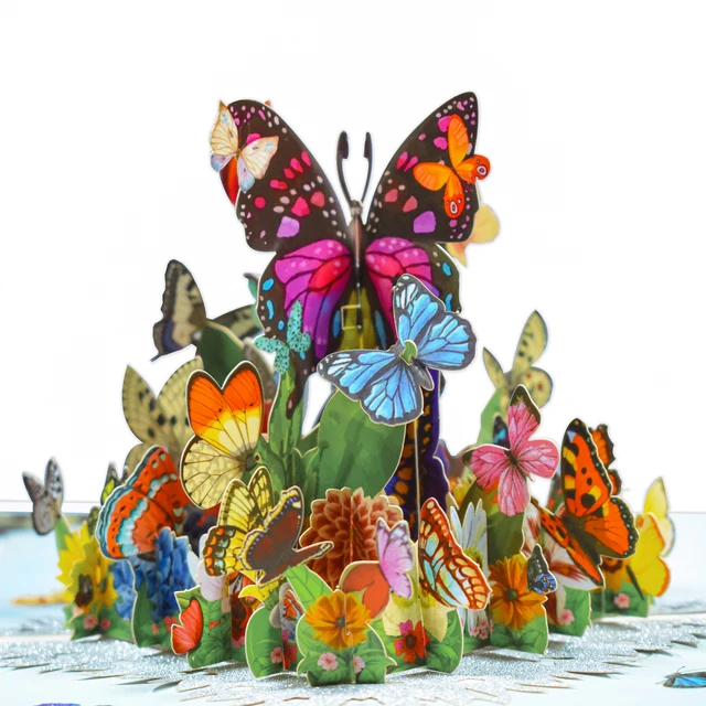 Butterfly Pop Up Cards for Greeting 1