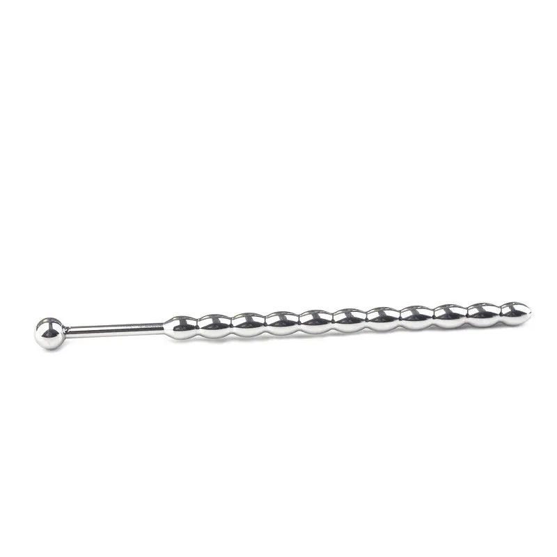 Urethral Dilator Silicone Urethral Dilator Men Male Urethral Sound Stainless Steel Urethral Sounding Stretcher Beads Plug