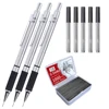 0.5 0.7 0.9 2mm Mechanical Pencils Drawing Painting Art Sketch Automatic Pens Back to School Kids Aesthetic Stationery 2B Leads 5