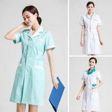 

Nurse long sleeve women's winter coat short sleeve beauty salon beautician shop Tattoo artist pharmacy pharmacy work clothes