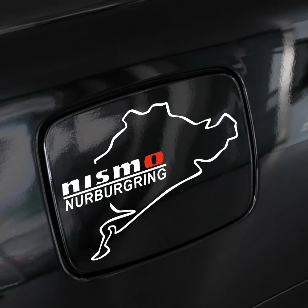 CarFuelTankCapStickerForNissanNismoQashqaiJ10J11JukeMicra