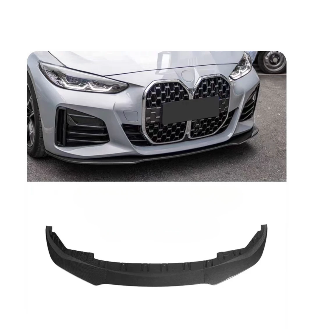 For BMW 4 Series 4 Door G26 To MP Style Front Bumper Spoiler Chin Shovel Diffuser Lip Splitter Tuning Auto Accessories