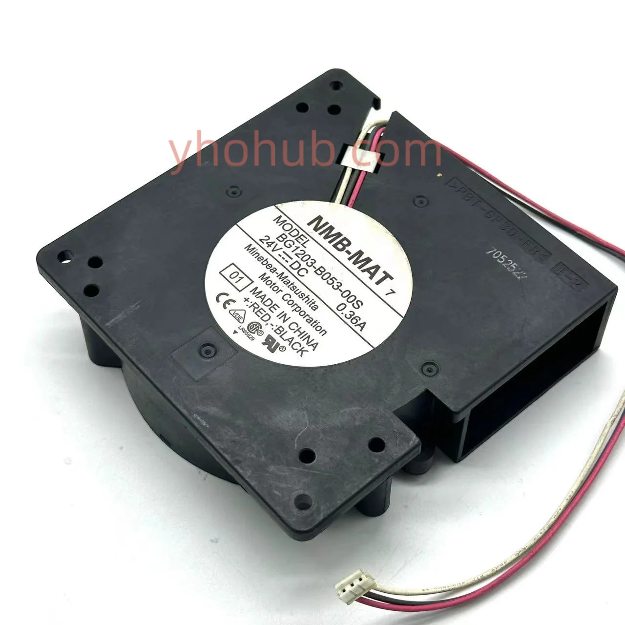 Nmb-mat Bg1203-b05300s dc 24v 0.36a 120x120x32 mm Ventilador de Refrigeração do Servidor de Fios