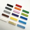 100pcs 2x8 Dot DIY Building Blocks Thick Educational Creative Toys for Children Figures Plastic Bricks Size Compatible With 3007 6