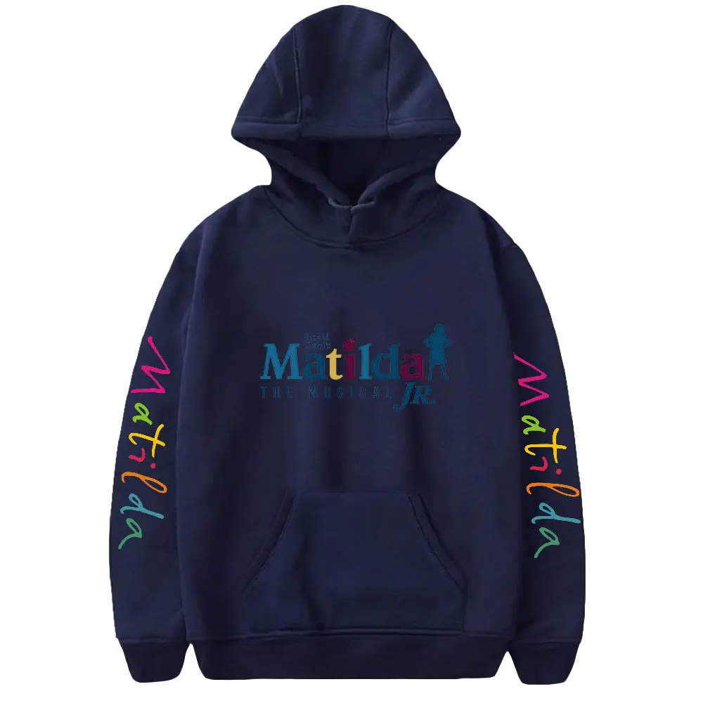 Roald Dahl's Matilda the Musical Movie Hoodie Long Sleeve Women Men Hooded Sweatshirt Harajuku Streetwear Unisex Clothes