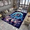 2025 New Gundam Bedroom Gaming Room Oversized Carpet Anime Bedside Floor Mat Mobile Warrior Cartoon Anti-slip Mat Gift 3