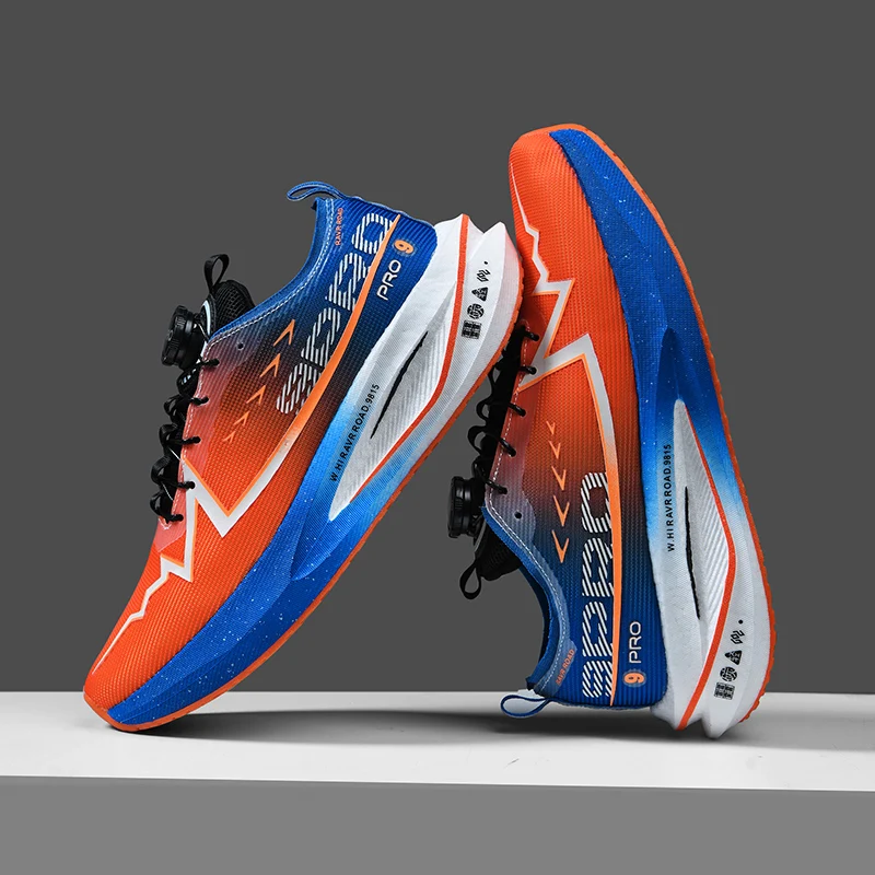 Unisex Breathable Mesh Running Shoes with Shock-Absorbing Sole