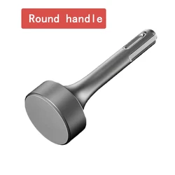 Heavy Duty Forged Steel Ground Rod Driver for Fence Installation (Round handle)