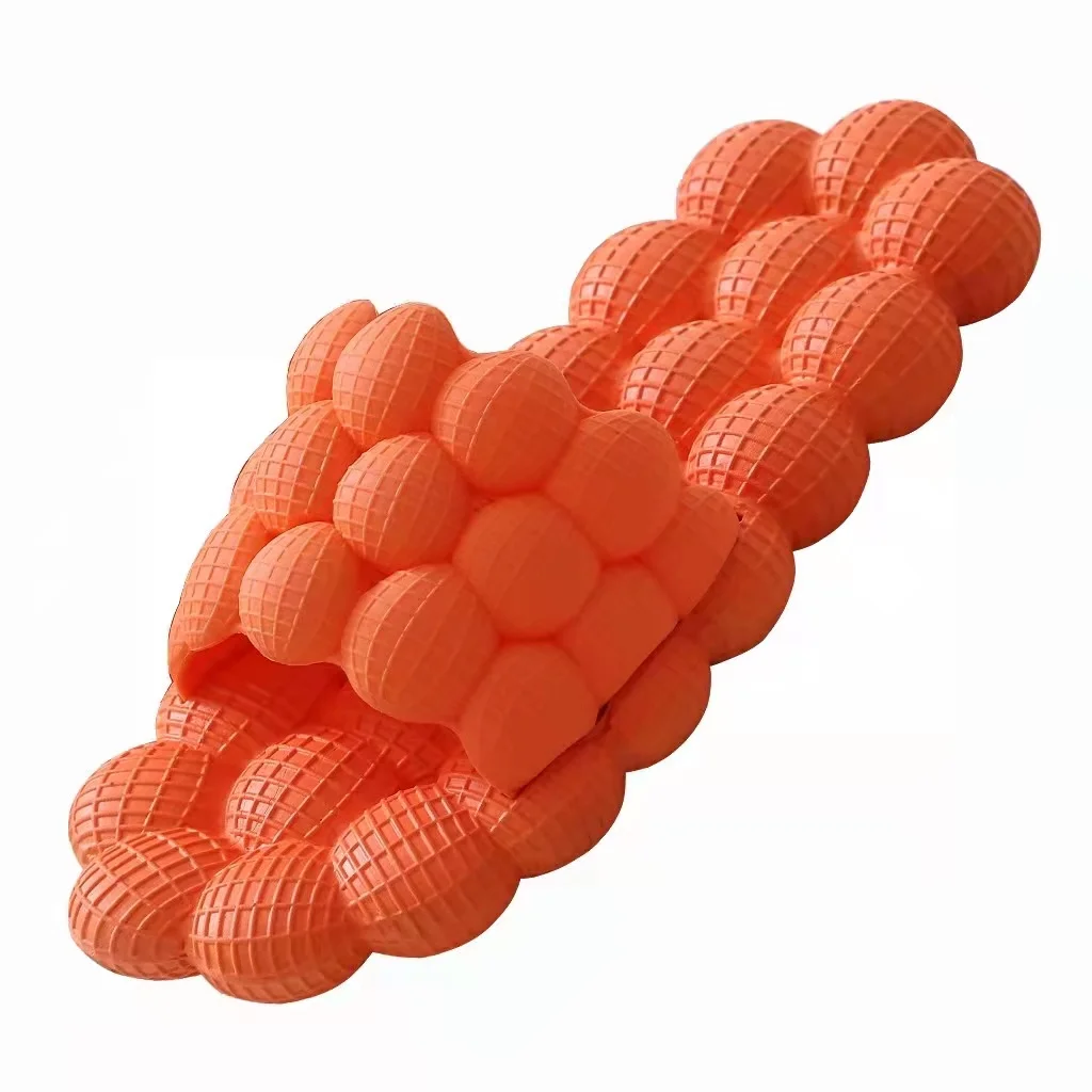 

3pairs Slippers Unisex Bubble Sandals Slippers Indoor and Outdoor Fashion Air Cushion Sandals Family Massage Slippers