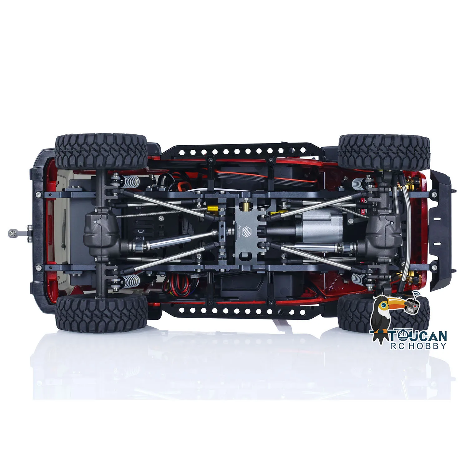 RTR CAPO 1/18 RC Crawler CUB2 Remote Control Car Off-road Vehicle 2-Speed Transmission DIY Painted Assembled Toy THZH1676 6