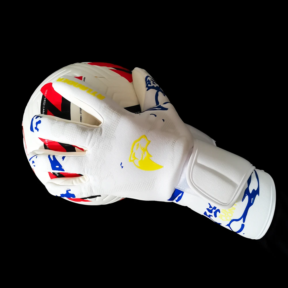 Erwachsene Kinder Fußball Torwarthandschuhe Latex Verschleißfeste Sporthandschuhe Professionelle Spiel Anti-Rutsch-Fußball Torwarthandschuhe – Detail 22