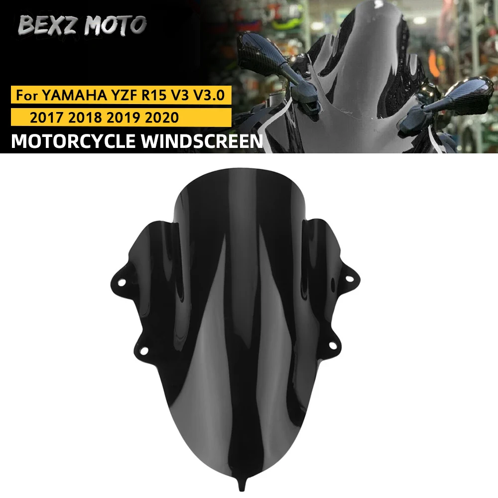 Motorcycle Accessories Windscreen Windshield Screen Deflector Protector ...
