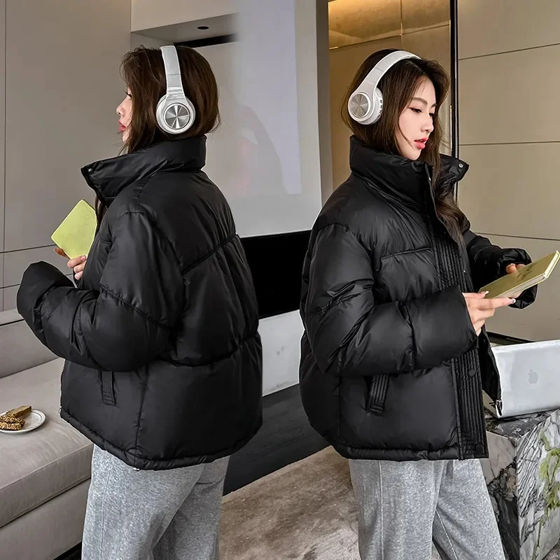 Maillard 2023 New Korean Winter Down Cotton Coat Fashion Versatile Thick Commuter Academy Style INS Cotton Coat Coat Multi Color