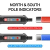 MASTFUYI Handheld Magnetic Pole Pen Polarity Tester N/S Pole Identify Tool North & South Magnetic Pole Detector 3
