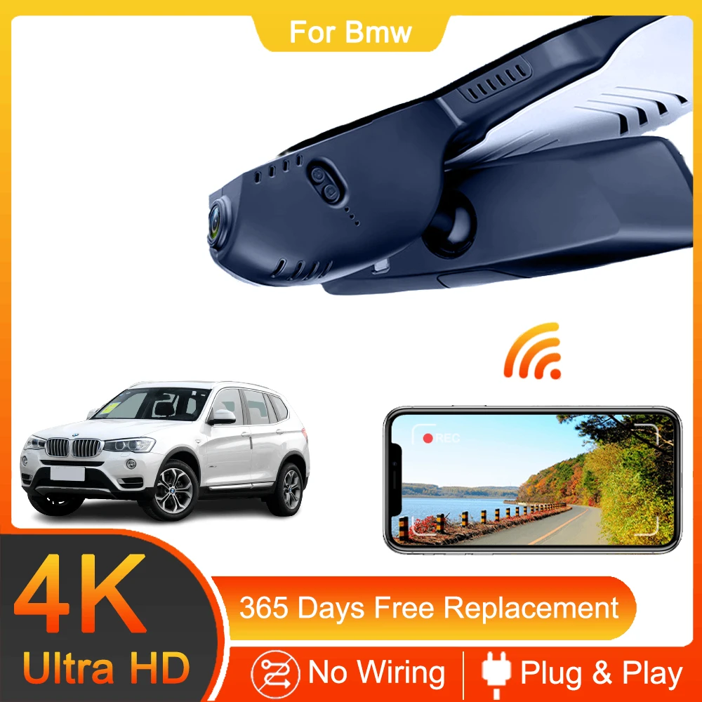 for BMW X3 G01,X3 M G01,iX3 2018 2022 Front and Rear 4K Dash Cam for ...