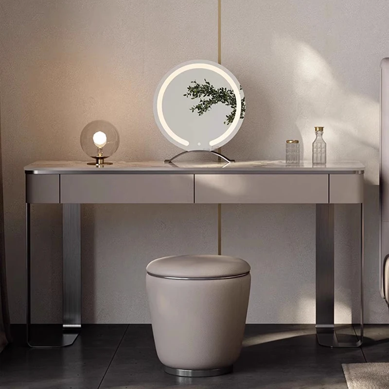 

Modern Design Vanity Table Simplicity Nordic Bedroom Drawers Vanity Mirror Salon Penteadeira Quarto Luxury Furniture
