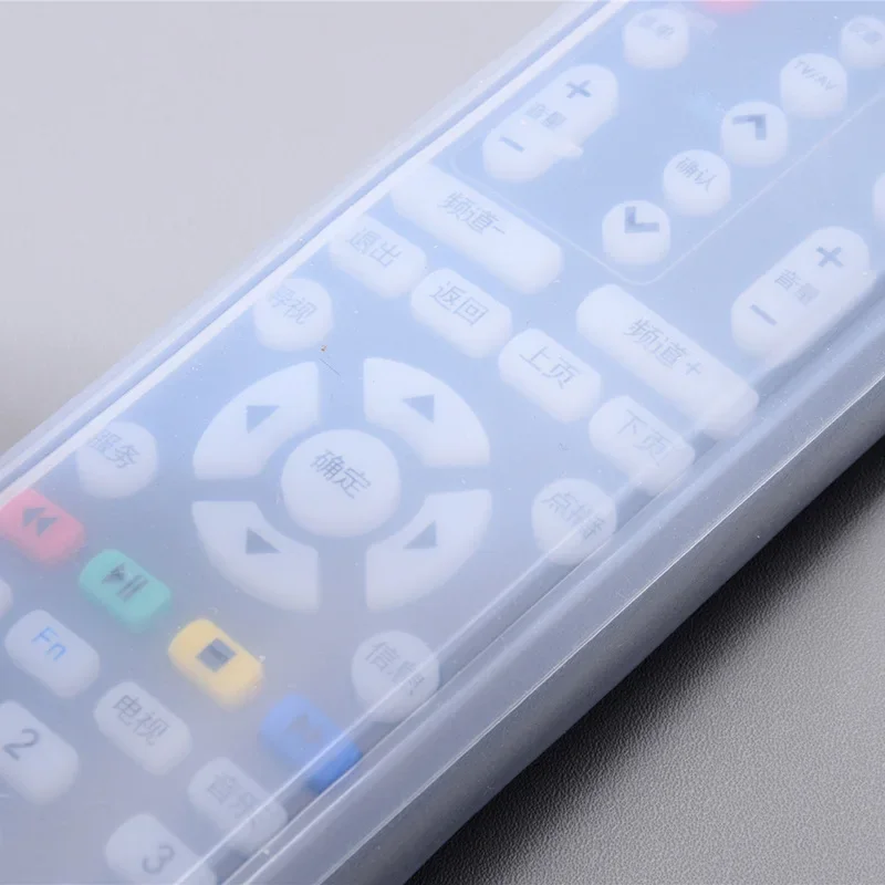 Silicone Protect Cover for Air Condition Remote Control TV Control Transparent Dustproof Storage Case