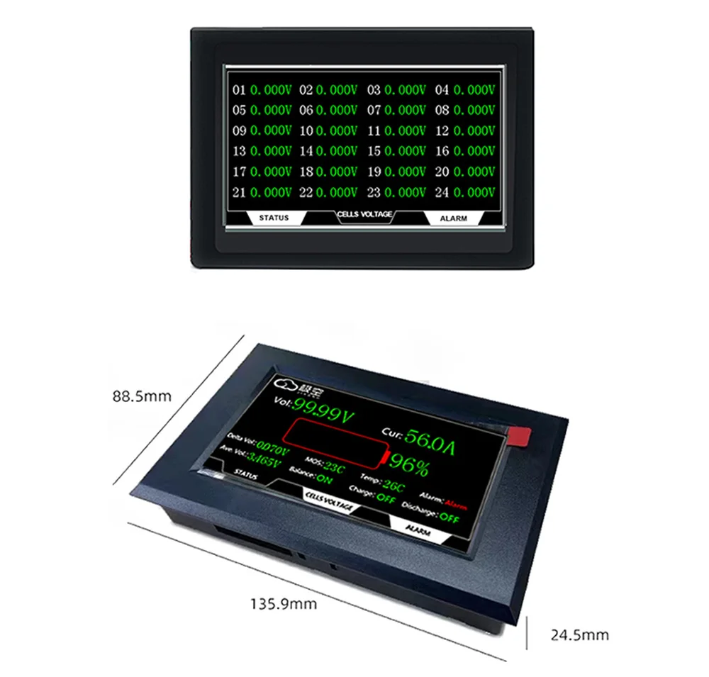 JIKONG BMS Touch Screen Adatper LCD