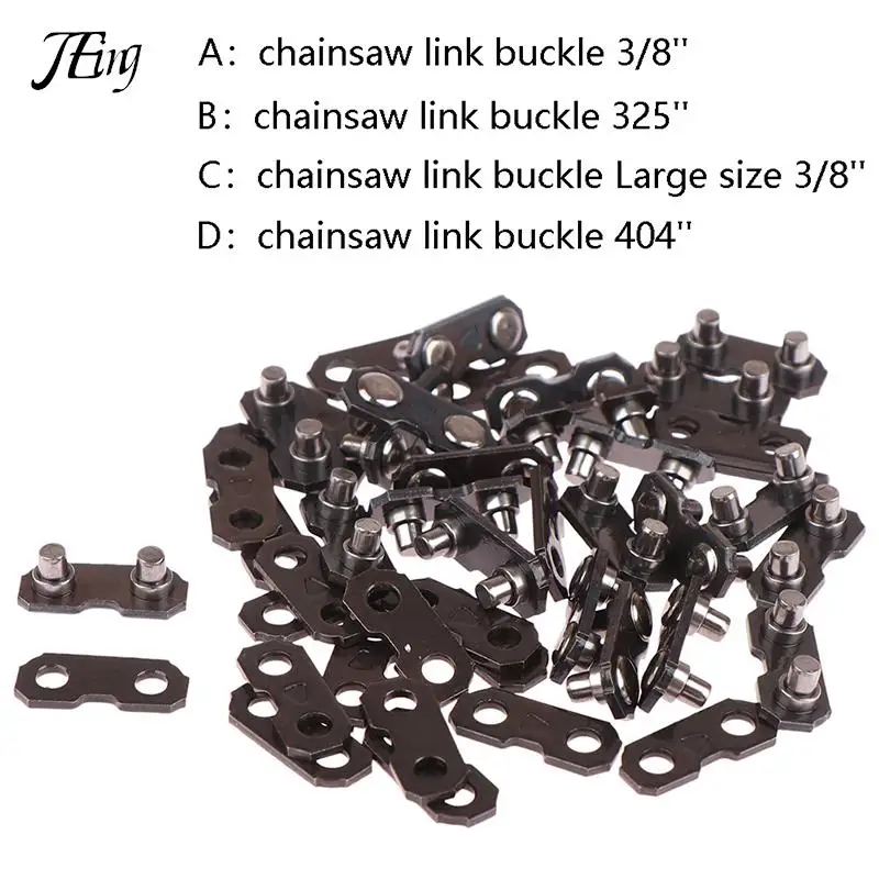 10 Pairs Professional Saw Chain Lock 0.404" 0.325" 3/8" 3/8"LP Available Chainsaw Link Buckle chainsaw chain