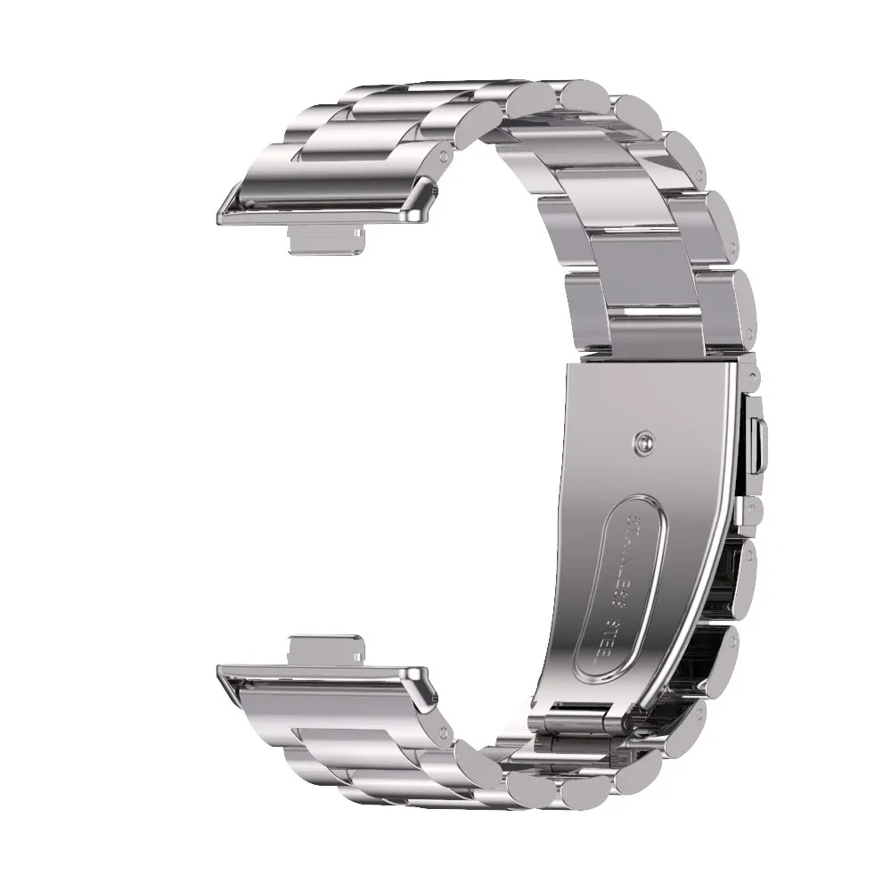 Stainless Steel Watch Strap Bracelet - Versatile Men's and Women's Metal Band