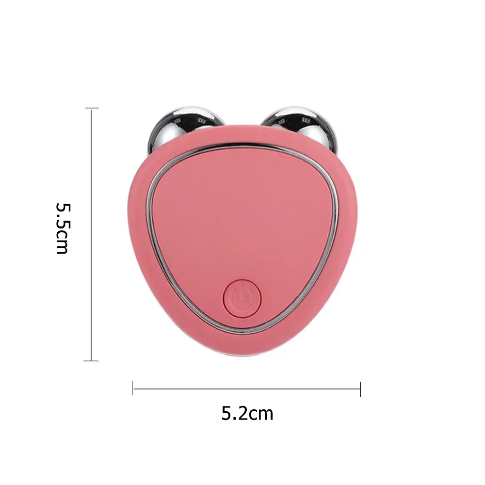 Facial Massager Microcurrent Face Lifting Machine Roller Charging Facial Skin Rejuvenation Beauty Tightening Anti Wrinkle facial massager
