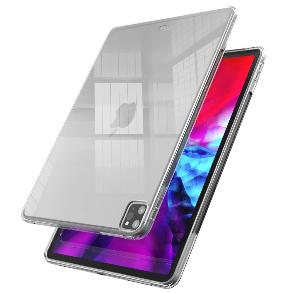 Ультратонкий Прозрачный чехол для iPad Air 4 5 3 Pro 10 1 2 9 7 2017 2018 мягкий силиконовый 11 2020