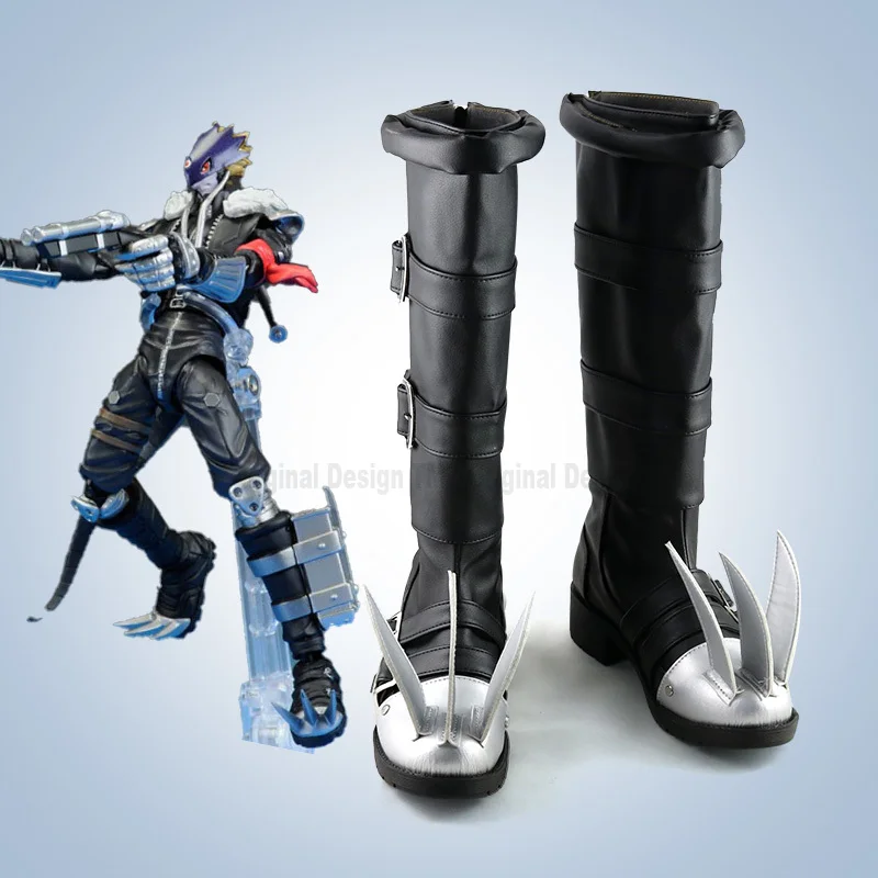 

Digimon Adventure Beelzebumon Characters Anime Costume Prop Cosplay Shoes Boots