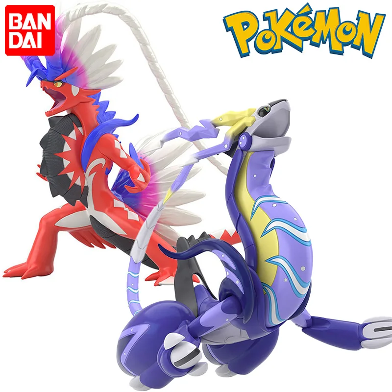 

BANDAI Pokemon Scale World 1/20 Paldea Region Koraidon Miraidon PVC Anime Action Figures Model Collection Ornament Toy