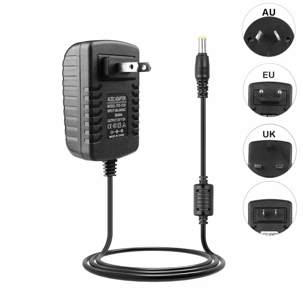

Блок питания для клавиатуры, 12 В, 2 А, для Korg SP170